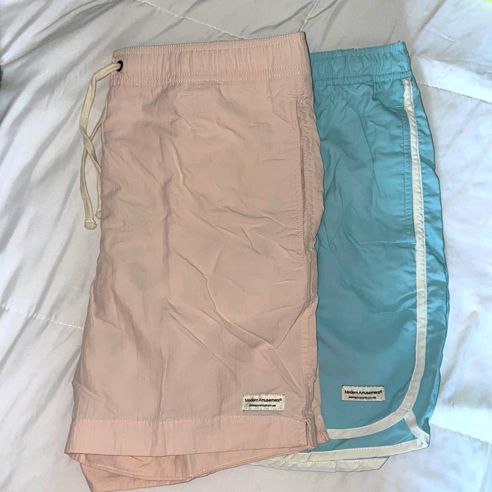 Lot of 2 mens swim trunks